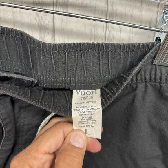 Mens Size L Vuori Ripstop Shorts Gray EUC - Picture 3 of 5
